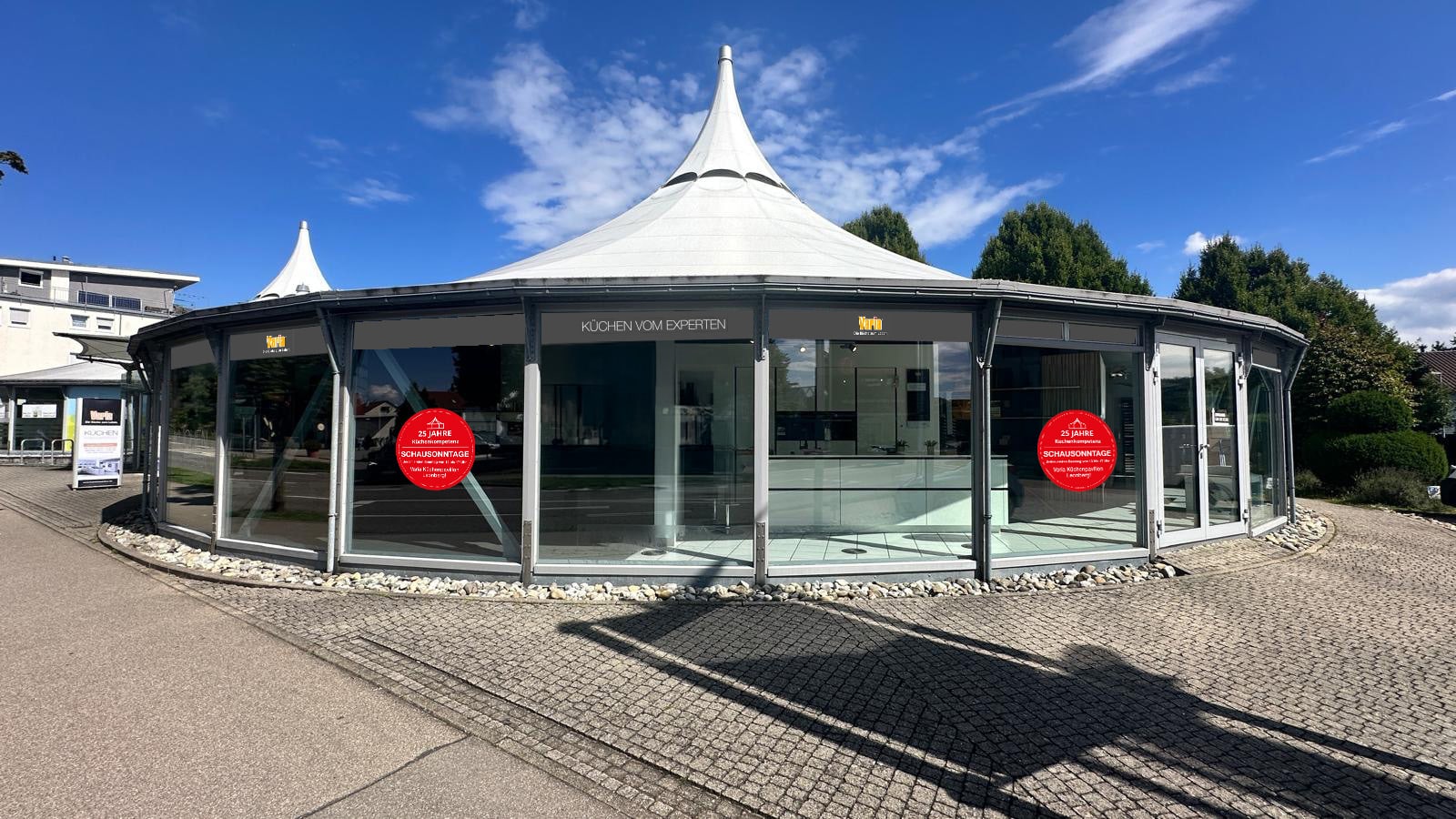 Unser Studio im Frei-Otto-Pavillon, Leonberg